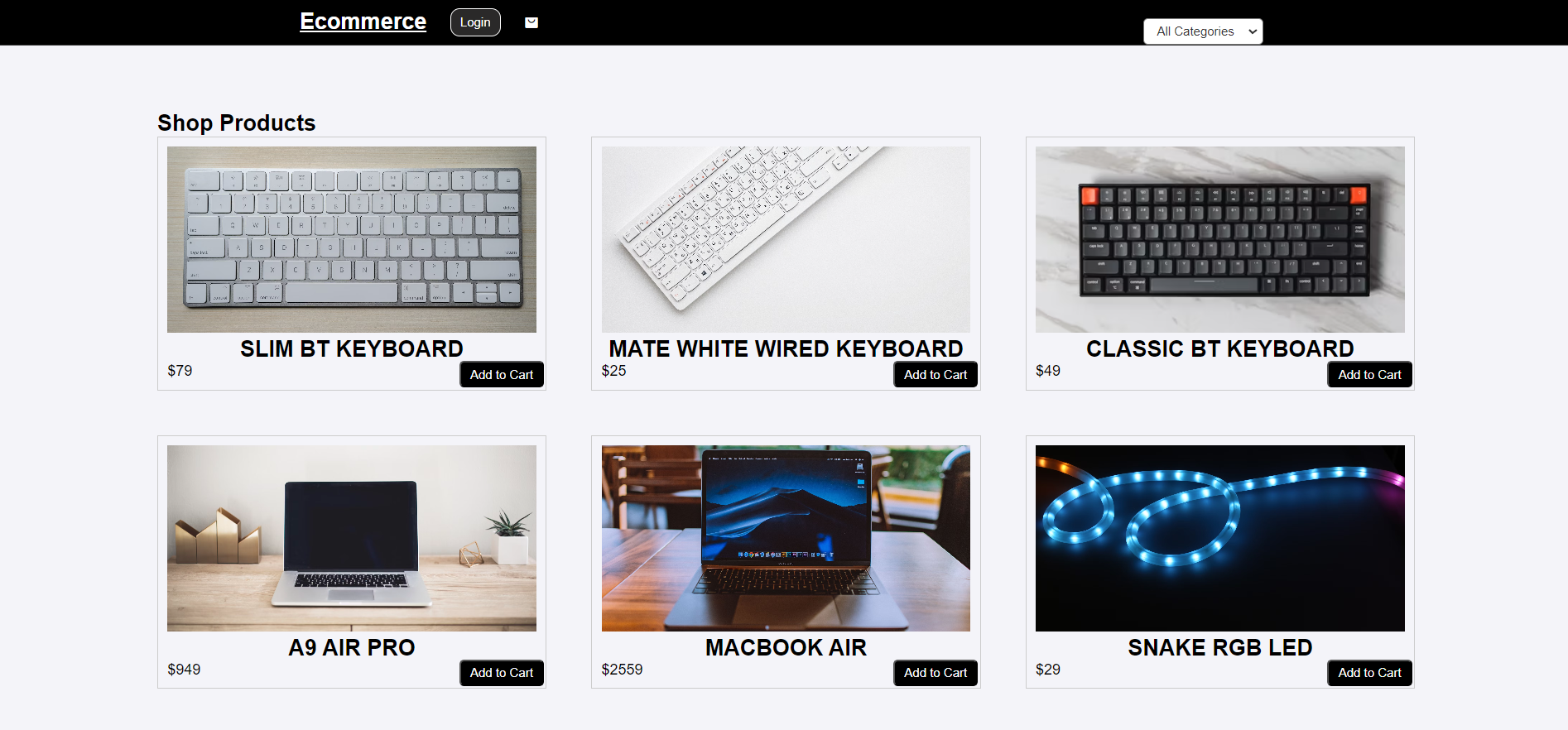 E-Commerce Store